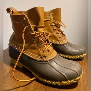 L.L. Bean Women’s Bean Duck Boots, Size 9